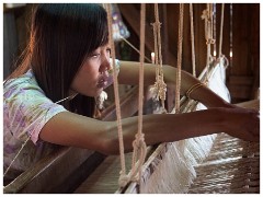 Inle Lake 26  Weaving