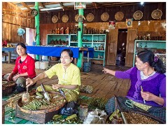 Inle Lake 29  Nampan Village is Where the Burmese Cigar is Packed and Rolled