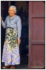 Mandalay 04  The Old Lady of the House
