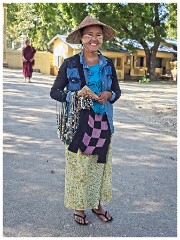 Mandalay 15  The Lady who took us Aroung the Home