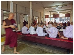 Mandalay 33  Breakfast Time at the Mahagandayon Monestery