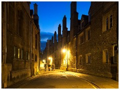 Evening in Cambridge 12  Trinity Lane