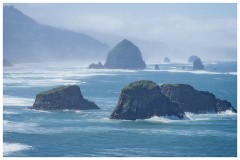 Oregon  12  Ecola State Park looking towards Cannon Beach