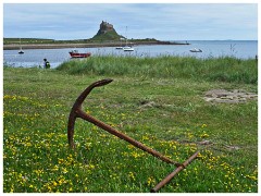Lindisfarne Island 05  Anchor and Castle