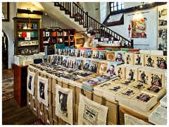 Krakow 016  Walking from Rynek Glowny to Kazimierz 09  Wolf Popper Synagogue now a Library selling Jewish books