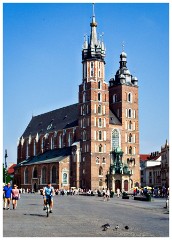 Krakow 071 Rynek Glowny 08  St Mary's Church