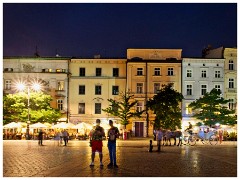 Krakow 088 Rynek Glowny 25  Rynek Glowny at Night