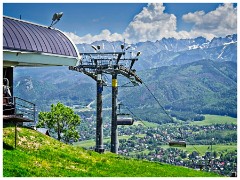 Zakopane Trip 17  Take the Fenicular Railway to the Top of Mount Gubalowka for View of the Tatra Mountains