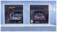 Wine Area 020  River Pines Fire Station