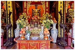Hanoi Day 1 31  Temple of Literature built 1070 - House of Ceremonies and the sanctuary to Confucius