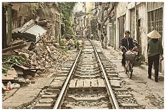 Hanoi Day 3  25  Train Street
