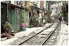 Hanoi Day 3  26  Train Street