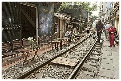 Hanoi Day 3  28  Train Street