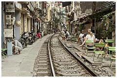 Hanoi Day 3  29  Train Street