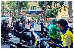 Hanoi Day 3  51  Traffic,Congestion and School Coming Out