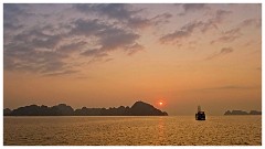 Hanoi Day 2 68  Halong Bay Cruise at the end of the Day