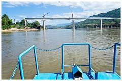 Luang Prabang Day 4 08  Mekong River Boat Trip - The Unfinished Railway Bridge to Chine