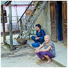 Luang Prabang Day 4 20  Mekong River Boat Trip - The Village and People