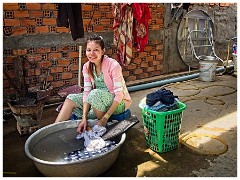 Phnom Penh 55  The Next Door Neighbour Washing