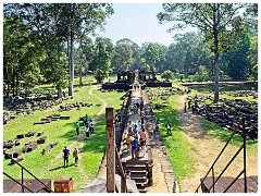 Siem Reap Day One 21  Angkor Thom - View from  The Baphoun