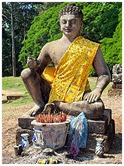 Siem Reap Day One 33  Angkor Thom - The Leper King