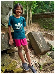 Siem Reap Day Two 12  Girl at the Temple