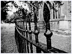 Elsworth 016  Church Railings