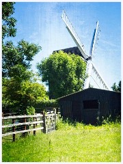 093 Cambourne in May  Bourne Windmill