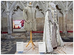 Ely Cathedral 20  Elizabeth I  -  Robert Dudley Earl of Leicester worn by Joseph Fiennes and Elizabeth I worn by Cate Blanchett