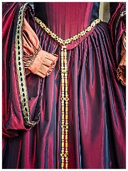 Ely Cathedral 30  Detail of Mary Boleyn Dress