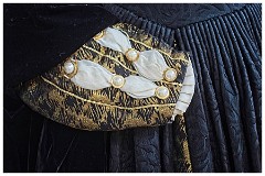 Ely Cathedral 32  Sleeve Detail Anne Boleyn Worn by Natalie Portman