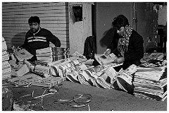 India Delhi 45  The Newspaper Sorting