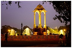 India Delhi 58  Evening at India Gate