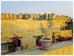 India Jaisalmer 02  View from the Evening Restaurant to the Fort