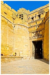 India Jaisalmer 30  Gateway into the Fort - One of  very Few Forts in the World which is a "Living Fort"