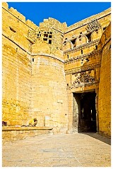 India Jaisalmer 30  Gateway into the Fort - One of  very Few Forts in the World which is a "Living Fort"