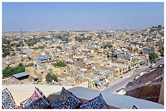 India Jaisalmer 38  View over Jaisalmer from a Restaurant at the Fort