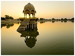 India Jaisalmer 57  Early Morning at Gadsistar Lake