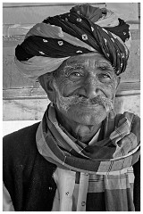 India Jaisalmer 68  In a street Cafe
