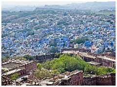 Jodhpur Day 1 025  View from the Fort of the Blue City