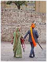 Jodhpur Day 1 034  Mehrangarh Fort -  An Engaged Couple
