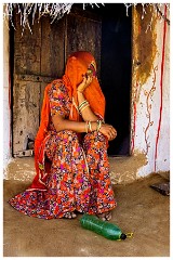 Journey from Jaisalmer to Jodhpur 17  The Family in Biramdeogarh