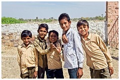 Journey from Jaisalmer to Jodhpur 31  The School, Shekhala