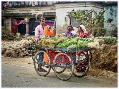 Varanasi 024  Vegetables being Sold in the Village