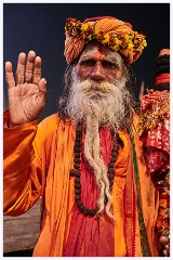 Varanasi 037  People at The Ganga Aarti
