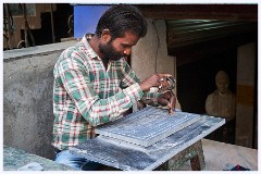 Varanasi 043  Writing on a Tablet