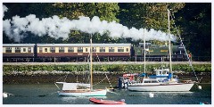 Dartmouth Steam Train and River Cruise 037  Steam Train comming into Kingswear