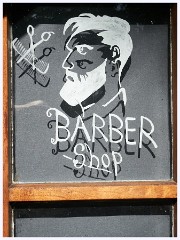 Hadenham 002  Barber Shop