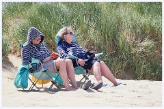 Titchwell Nature Reserve 012  Relaxing on the Beach