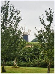 Pakenham, Suffolk 019  View of the Windmill from the Watermill